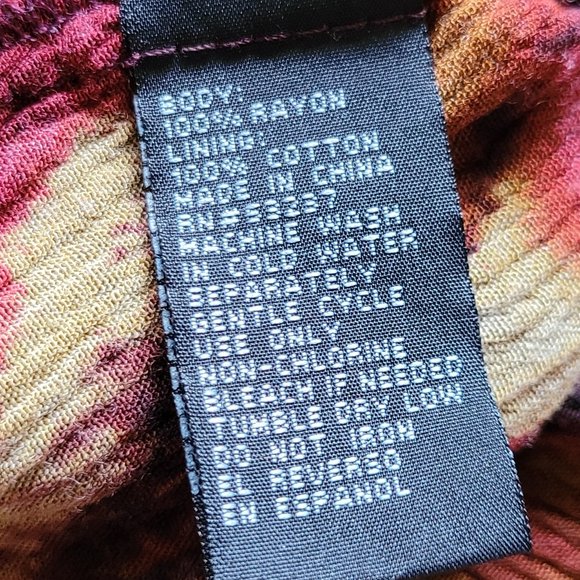 Pleated Animal Print Dress - Picture 5 of 5